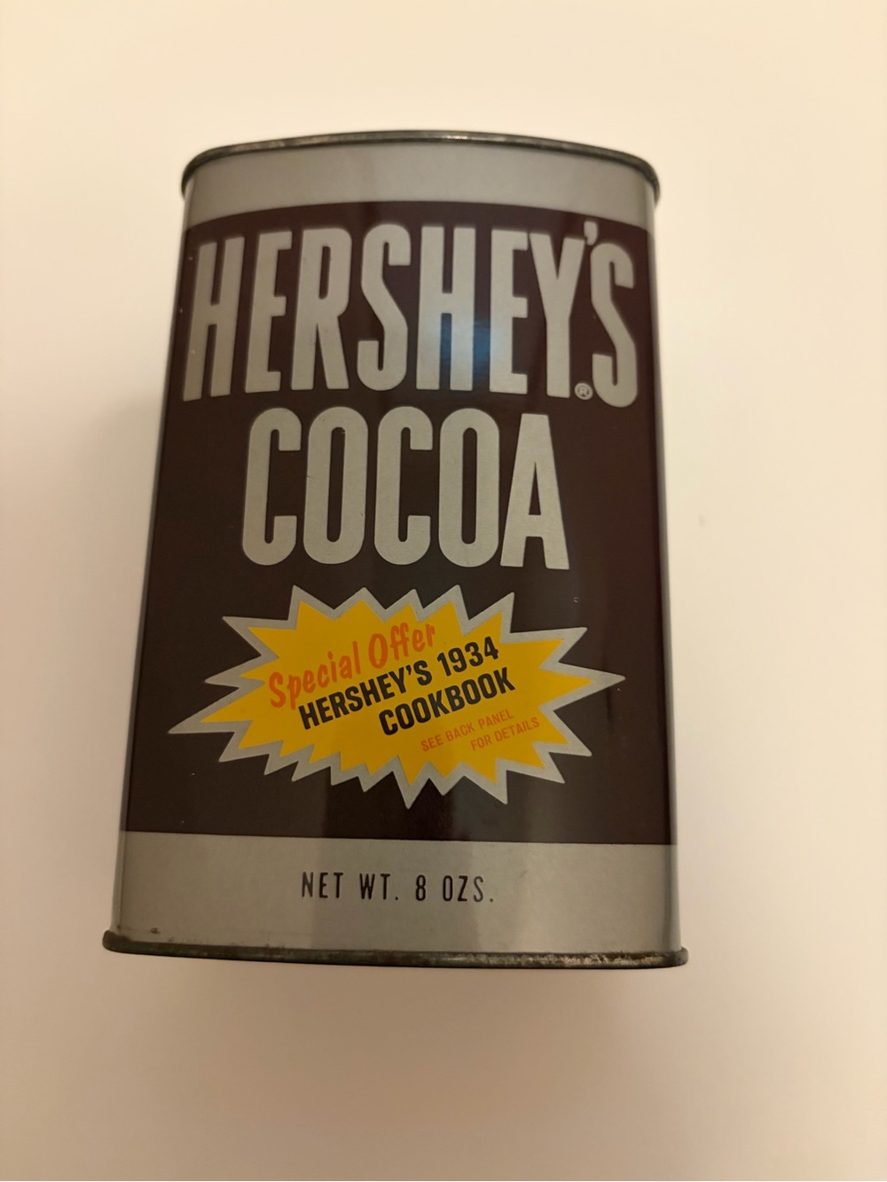 Hershey’s tin from 1970’s